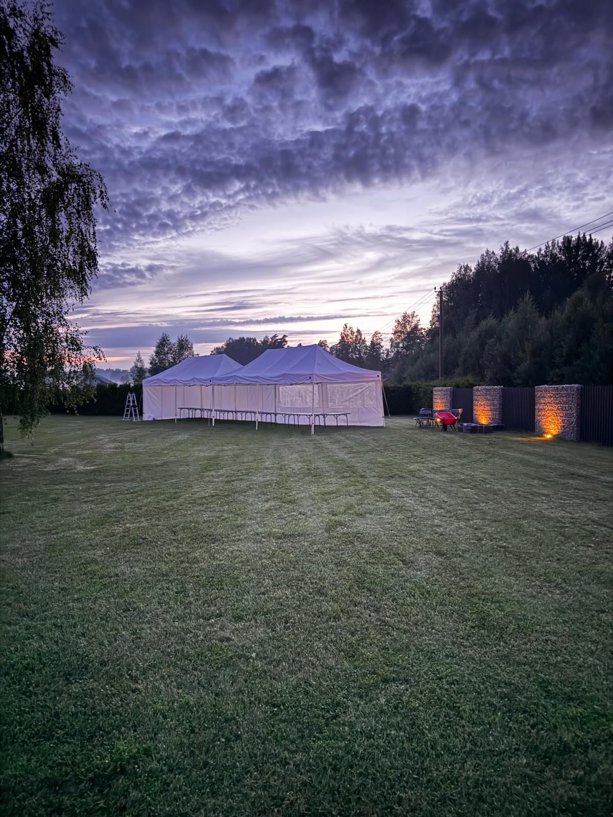 Ballīšu komplekts 4×8 m, 2 gab., LUX